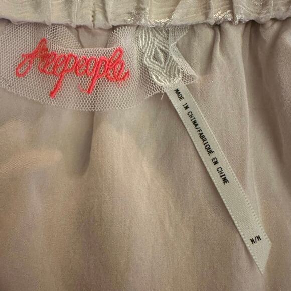 Free People Dainty Ethereal Fairy Cha Cha Maxi Dress in Ivory Cream Size Medium - Picture 13 of 16